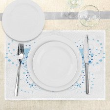 Curls Dots Place Mats