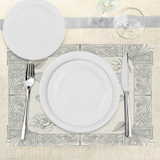 Royal Rose Petals Place Mats