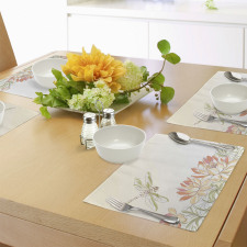 Lotus Flower Field Place Mats