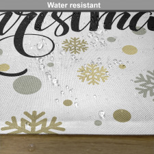 Merry Xmas Snowflake Place Mats