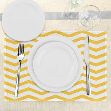 Wavy Horizontal Art Place Mats