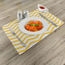 Wavy Horizontal Art Place Mats