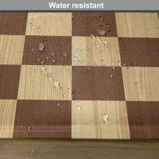 Checkerboard Wooden Place Mats