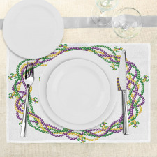 Vivid Beads Patterns Place Mats