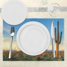 Sonoran Desert Sunset Place Mats