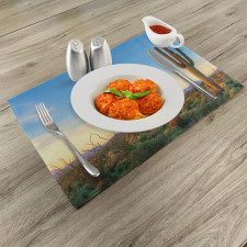 Sonoran Desert Sunset Place Mats