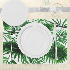 Vivid Leaves Growth Place Mats