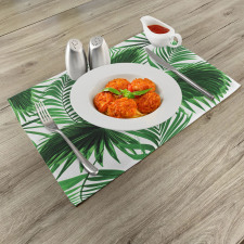 Vivid Leaves Growth Place Mats