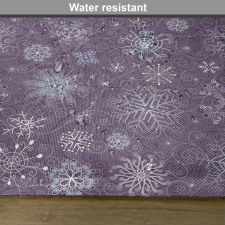 Xmas Snowflakes Floral Place Mats