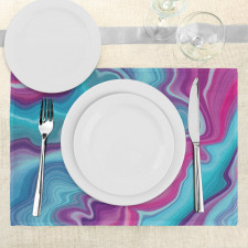 Abstract Color Formation Place Mats