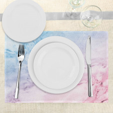 Pastel Cloudy Antique Place Mats