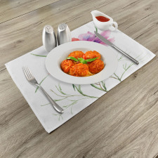 Floral Blossom Art Place Mats