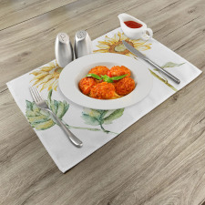 Alluring Sunflowers Place Mats