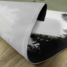 Forest Halftone Style Place Mats