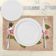 Pink Bouquet of Flowers Place Mats