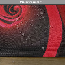 Swirled Petals Red Blossom Place Mats