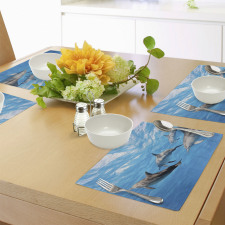 Happily Swimming Fish Place Mats