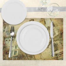 Florence Collage Place Mats