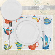 Teapots Design Place Mats