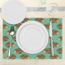 Cartoon Style Fun Place Mats