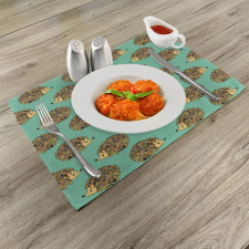 Cartoon Style Fun Place Mats