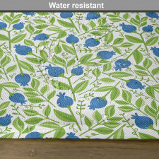 Flowering Blueberry Leaf Place Mats