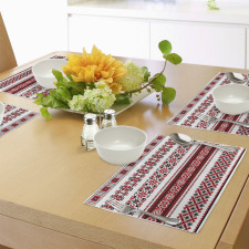 Ukrainian Accents Place Mats