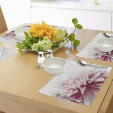 Close up Floral Blossom Place Mats