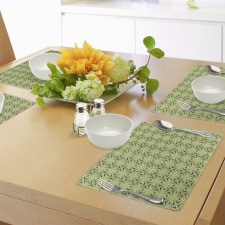 Atomic Boomerang Place Mats