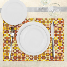 Design Retro Square Place Mats