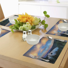 Sundown in the Woods Place Mats