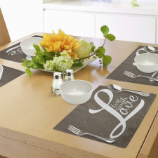 Motivation Word Place Mats