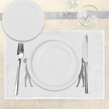 2 Animals in Love Place Mats