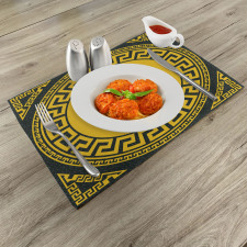 Sun Inspired Circle Place Mats