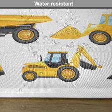 Construction Vehicles Place Mats