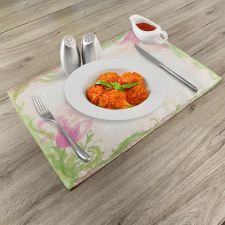 Pastel Tulips Place Mats