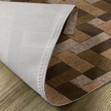 Wooden Parquet Motif Place Mats