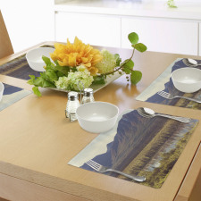 Idyllic Rustic Photo Place Mats