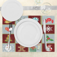 Xmas Tree Reindeers Place Mats