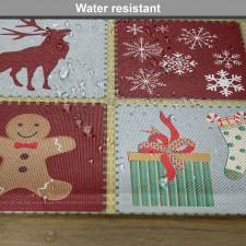 Xmas Tree Reindeers Place Mats