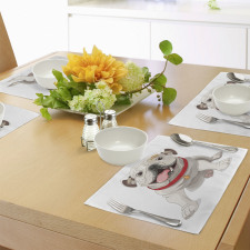 Pure Breed Puppy Place Mats