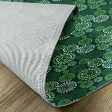 Green Dotted Pattern Place Mats