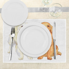 Smiling Dogs Place Mats