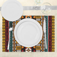 Primitive Borders Place Mats