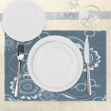 Romantic Blossom Petals Place Mats