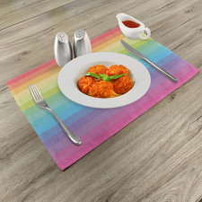 Retro Stripes Place Mats