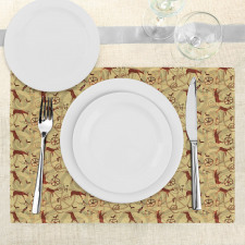 Prehistoric Art Place Mats