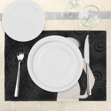 Art Deco Design Place Mats