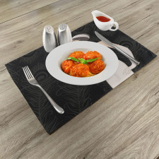 Art Deco Design Place Mats