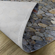 Grey and Beige Stones Place Mats